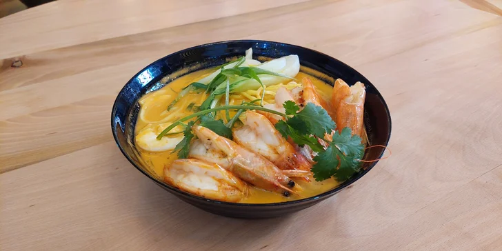 Ramen dle výběru pro jednoho či dva: s tofu, kuřecím i hovězím či mořskými plody