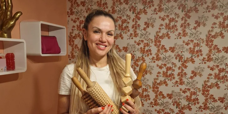 Lymfatická či relaxační masáž nebo maderoterapie včetně uvolnění lymfatických uzlin