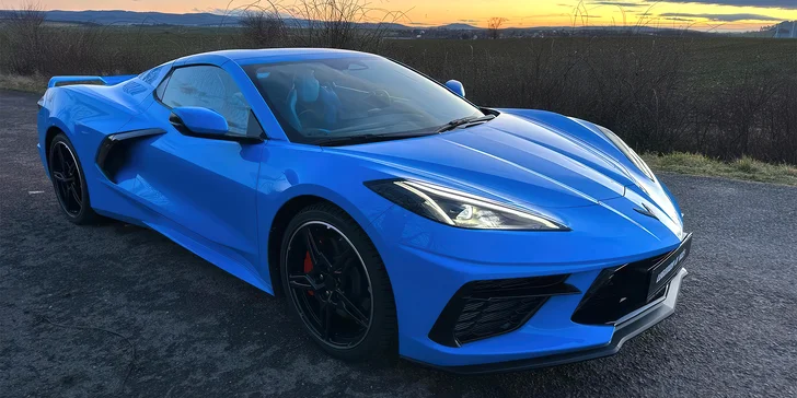 Jízda v Corvette C8 Convertible v Mostě, Brně, Hradci Králové nebo Sosnové