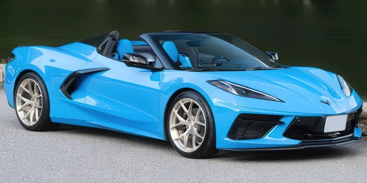 Jízda v Corvette C8 Convertible v Mostě, Brně, Hradci Králové nebo Sosnové