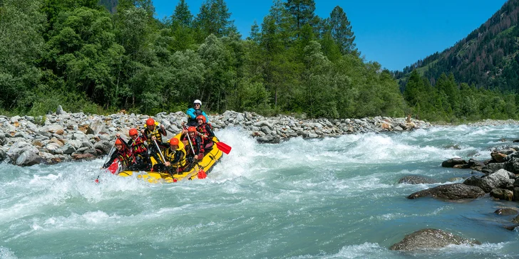 Adrenalin v Lienzských Dolomitech: víkendový rafting a canyoning