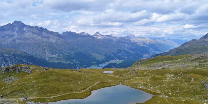 Švýcarské vrcholy, údolí Engadin a St. Moritz: 3 noci se snídaní, doprava tam i zpět, lanovky v ceně