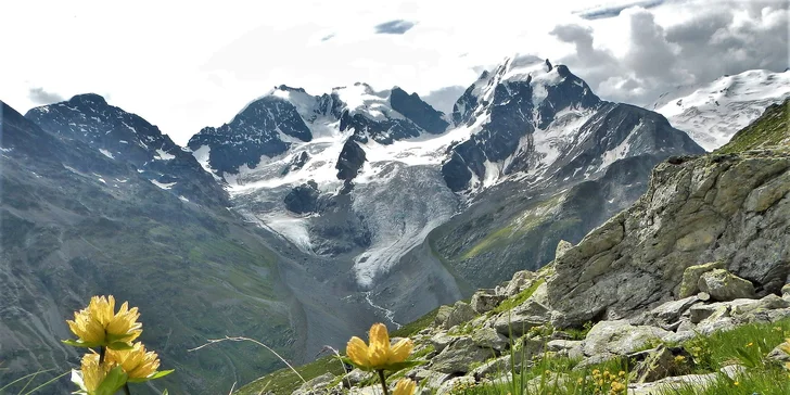 Švýcarské vrcholy, údolí Engadin a St. Moritz: 3 noci se snídaní, doprava tam i zpět, lanovky v ceně