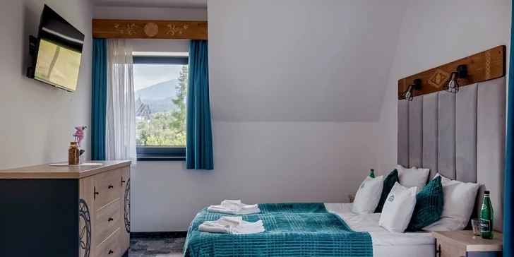 Pobyt v Zakopaném s výhledem na Tatry se snídaní