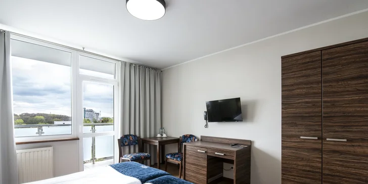 Ozdravný pobyt na Baltu: hotel přímo u pláže, polopenze i vstup do wellness a procedury každý den