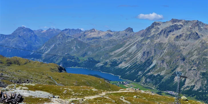 Švýcarské vrcholy, údolí Engadin a St. Moritz: 3 noci se snídaní, doprava tam i zpět, lanovky v ceně