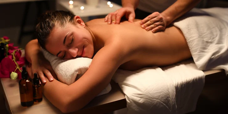Uvolněte se při regenerační nebo relaxační masáži na Chodově