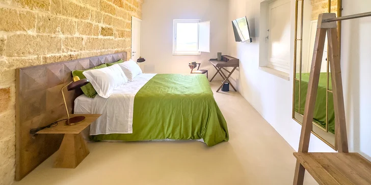 Kouzlo jižní Itálie: 5* rezidence uprostřed vinice, snídaně a možnost wellness