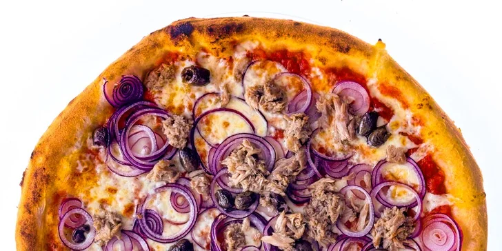 Pizza dle výběru pro 1 či 2 osoby: al pollo, prosciutto, sýrová i siciliana