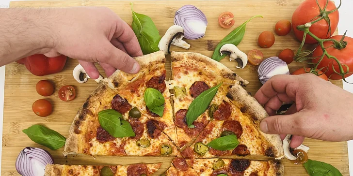 Otevřené vouchery na jídlo v italské restauraci na 300, 500 nebo 1000 Kč