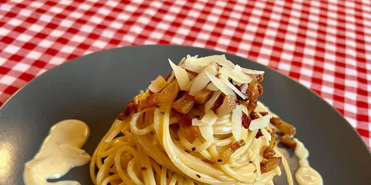 Otevřené vouchery na jídlo v italské restauraci na 300, 500 nebo 1000 Kč