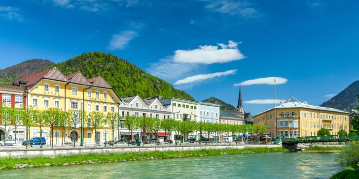 Císařovnin Bad Ischl: nový 4* hotel s luxusním wellness, snídaní a karta výhod