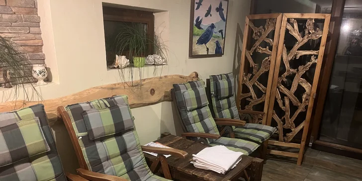 Dvouhodinová párová relaxace: privátní finská sauna s ochlazovacím bazénkem
