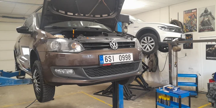 Servisní prohlídka celého vozu ve Slezské Ostravě: kompletní kontrola za 30 min.