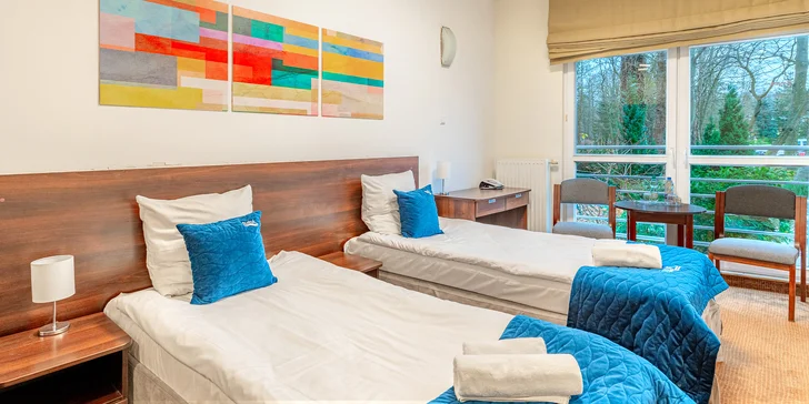 Ozdravný pobyt na Baltu: hotel přímo u pláže, polopenze i vstup do wellness a procedury každý den