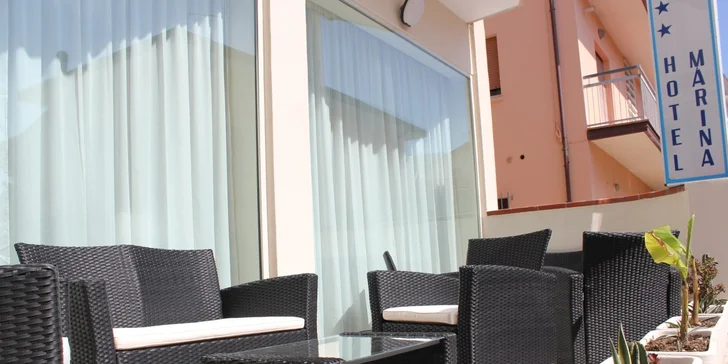Dovolená v Rimini: 3* hotel blízko pláže a centra se snídaní i 1 noc zdarma