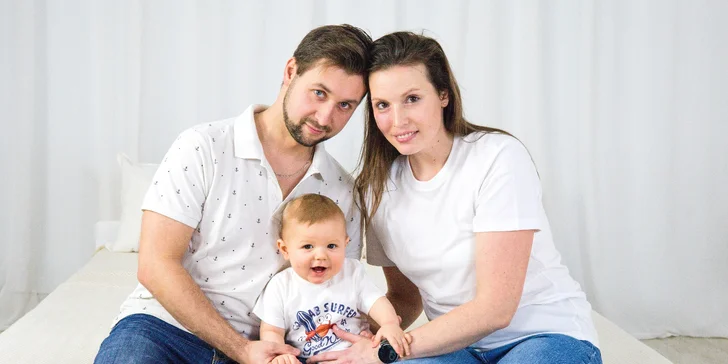 Do rodinného alba: portrétní, těhotenské nebo rodinné focení i speciální balíčky