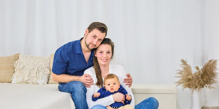 Do rodinného alba: portrétní, těhotenské nebo rodinné focení i speciální balíčky