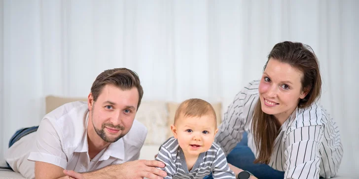 Do rodinného alba: portrétní, těhotenské nebo rodinné focení i speciální balíčky