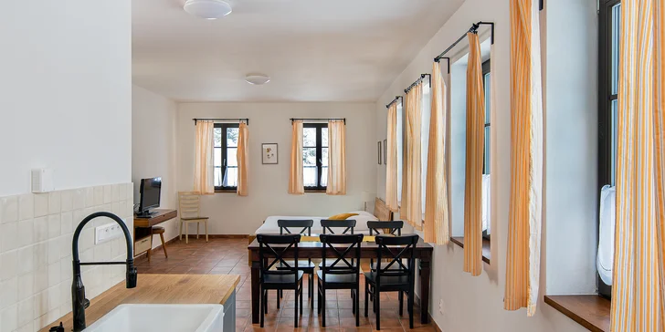 Útulné apartmány na Šumavě až pro 6 osob: snídaně i finská sauna