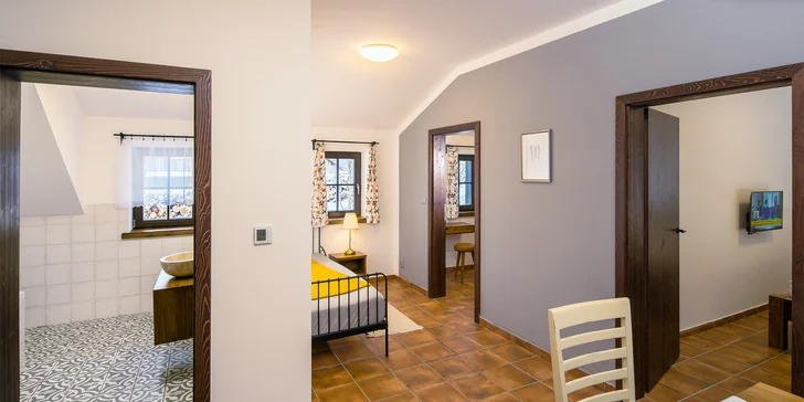 Útulné apartmány na Šumavě až pro 6 osob: snídaně i finská sauna