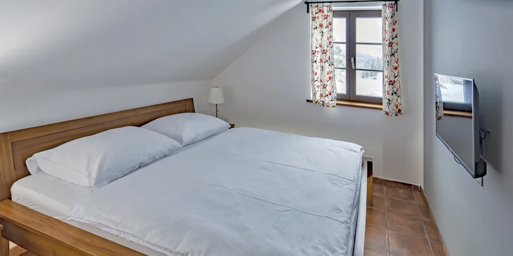 Útulné apartmány na Šumavě až pro 6 osob: snídaně i finská sauna