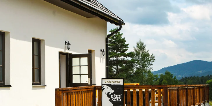 Útulné apartmány na Šumavě až pro 6 osob: snídaně i finská sauna