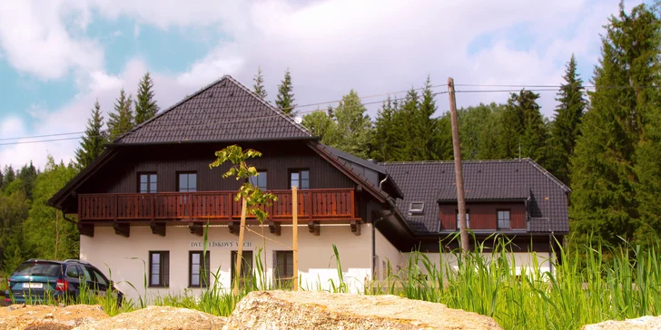 Útulné apartmány na Šumavě až pro 6 osob: snídaně i finská sauna