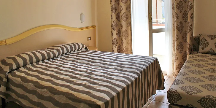 Dovolená v Rimini: 3* hotel blízko pláže a centra se snídaní i 1 noc zdarma