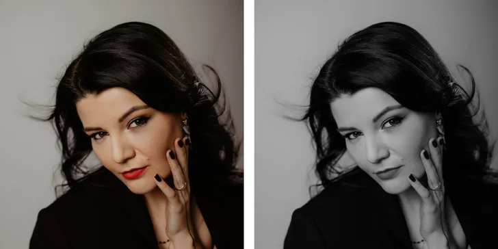 Glamour a Hollywood focení v ateliéru, vč. varianty s líčením a účesem (60–⁠⁠⁠⁠⁠⁠120 minut)