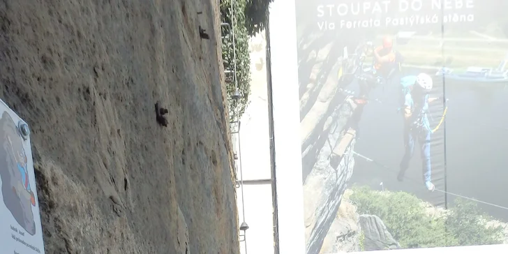 Skupinová via ferrata v Děčíně či v Saském Švýcarsku pro 1 nebo 3 osoby