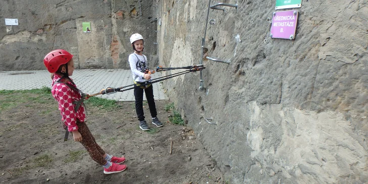 Skupinová via ferrata v Děčíně či v Saském Švýcarsku pro 1 nebo 3 osoby