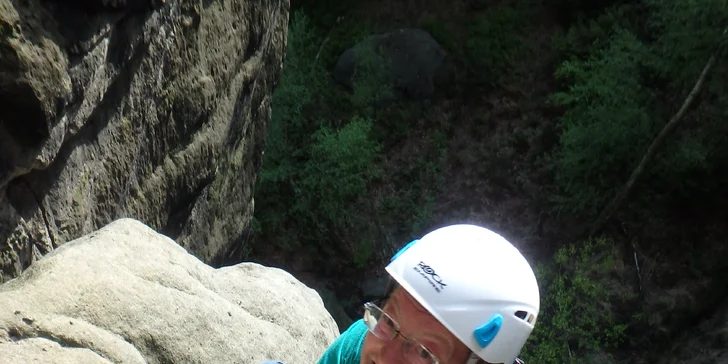 Skupinová via ferrata v Děčíně či v Saském Švýcarsku pro 1 nebo 3 osoby