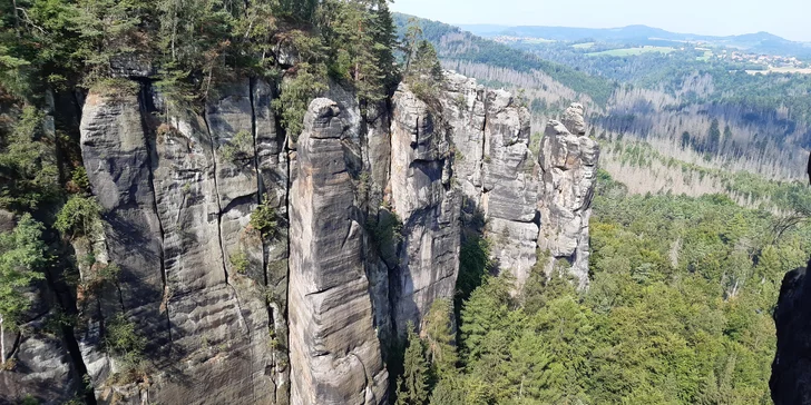 Skupinová via ferrata v Děčíně či v Saském Švýcarsku pro 1 nebo 3 osoby