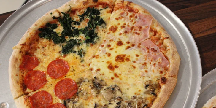 Otevřené vouchery v hodnotě 300-1000 Kč na všechny pizzy i nápoje