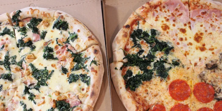 Otevřené vouchery v hodnotě 300-1000 Kč na všechny pizzy i nápoje