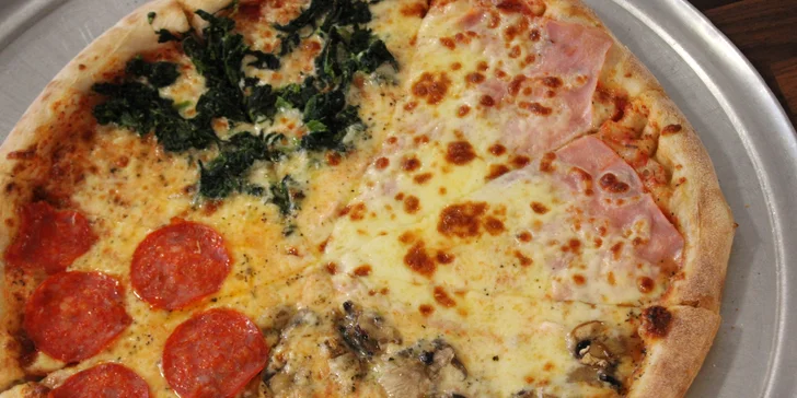 Otevřené vouchery v hodnotě 300-1000 Kč na všechny pizzy i nápoje