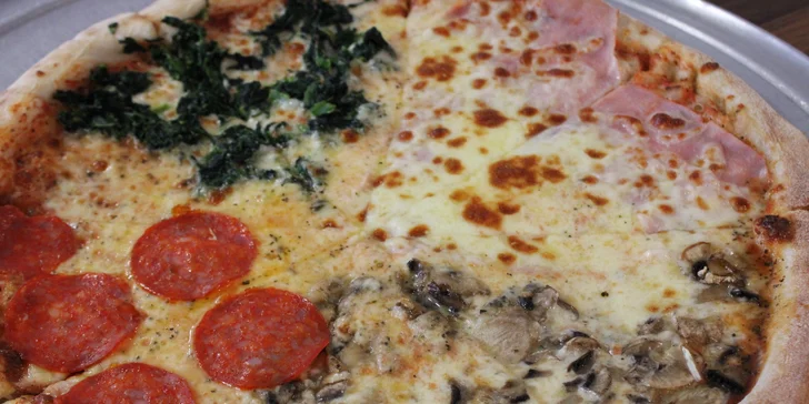 Otevřené vouchery v hodnotě 300-1000 Kč na všechny pizzy i nápoje