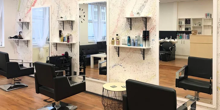 Čištění vlasů produkty Urban Alchemy či regenerace a obnova vlasů Olaplex