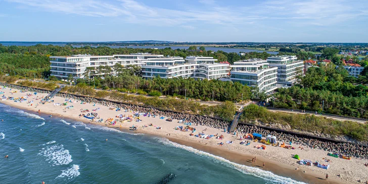 5* luxus u Baltu: moderní apartmány přímo u moře, varianta se snídaní i pobyt pro dvě děti zdarma
