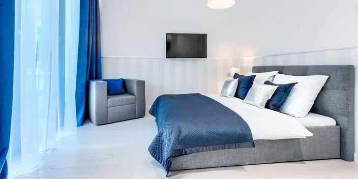 5* luxus u Baltu: moderní apartmány přímo u moře, varianta se snídaní i pobyt pro dvě děti zdarma