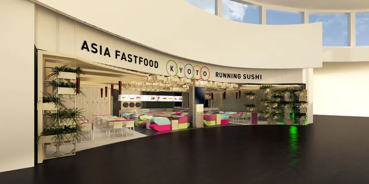 Hodina all you can eat v sushi restauraci v Galerie Harfa: sushi, polévky, nudle i dezerty