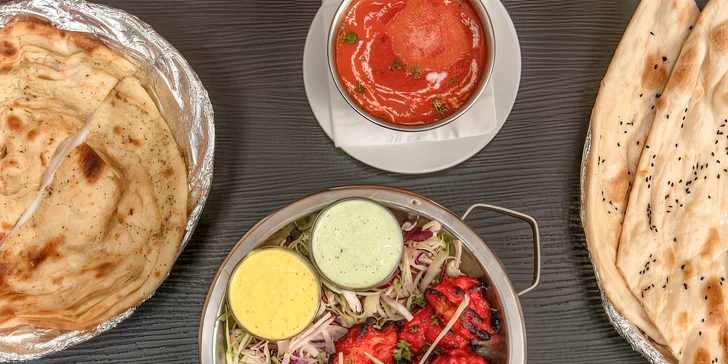 Otevřené vouchery do indické a nepálské restaurace v centru Plzně: 250 až 1000 Kč