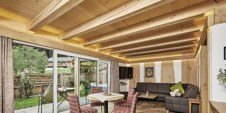 Německo pro dva i rodinu: chalet s privátním i veřejným wellness a snídaně