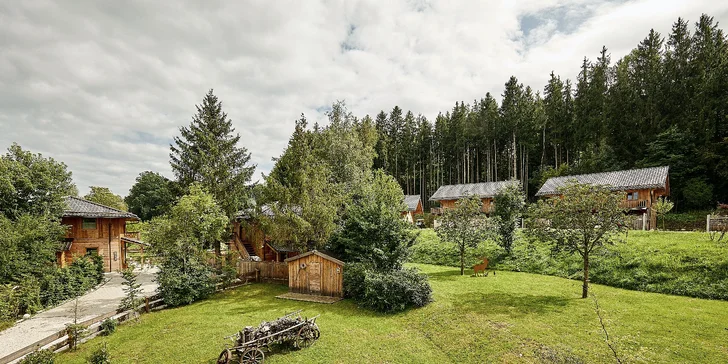 Německo pro dva i rodinu: chalet s privátním i veřejným wellness a snídaně