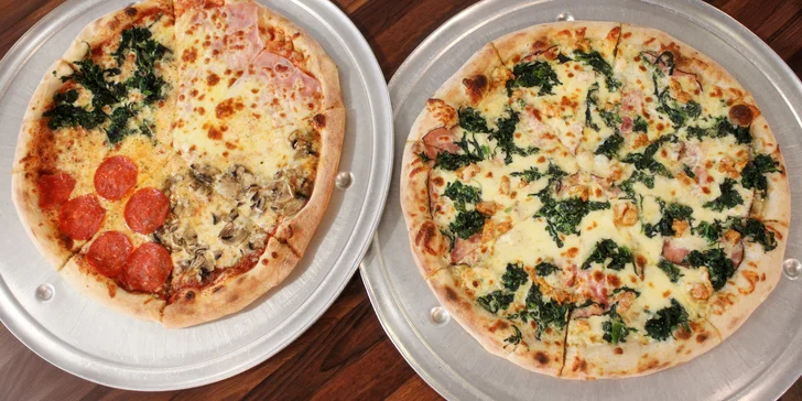 Otevřené vouchery v hodnotě 300-1000 Kč na všechny pizzy i nápoje