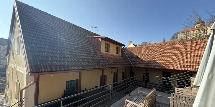 Apartmány v Rožmberku na břehu Vltavy i se snídaní pro 2–5 osob