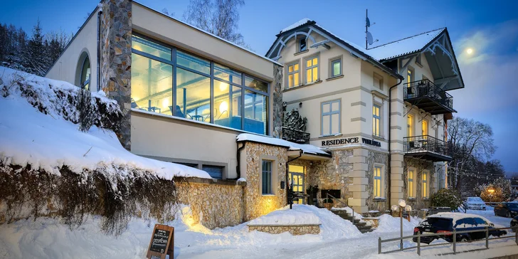 Pobyt v Janských Lázních s polopenzí i neomezeným vstupem do wellness