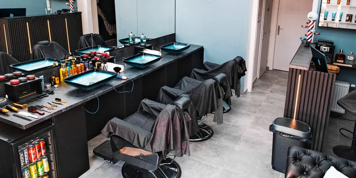 Barber: úprava vousů a střih vlasů pro malé i velké gentlemany