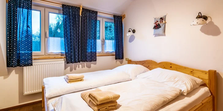 Tradiční ubytování v Beskydech: krásné apartmány až pro 6 osob a vstup do bazénů